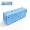 TK Dropshipping Novedades En Stock Perforadora de Cinco Estrellas Color Sólido Tacto de Alta Gama Papelería DIY Almacenamiento Gran Capacidad Estuche de Silicona para Lápices
