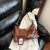 Bolso texturizado versátil para otoño e invierno para mujer, nuevo bolso de hombro de moda 2026, bolso cruzado de gran capacidad, bolso grande vintage para el día a día