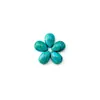 Cabujón de Turquesa Natural Personalizado Piedra Suelta Redonda Accesorios Adornos de Piedras Preciosas Accesorios de Joyería de Piedra Turquesa Optimizada