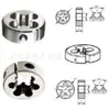 M24-M27 Aço Rápido Macho Redondo Métrico para Máquina Chave para Macho Redondo Macho Manual Estrutura para Macho Redondo Dobradiça Barra