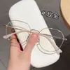 Nuevas gafas de montura grande de alta gama de moda para mujer, perfectas para un look natural, se pueden equipar con lentes graduados, venta al por mayor desde fabricante de Danyang