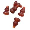 Ágata roja esmerilada con agujero pasante calabaza Jade cuentas sueltas Ágata Alashan cuentas de calabaza tridimensionales Accesorios para pulseras y collares