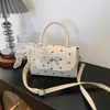 Moño Casual Moda 2026 Verano Fresco y Elegante Nuevo Diseño Simple Bolso de Hombro Único Bolso Cuadrado Pequeño para Mujer