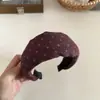 Diadema Ancha Estilo Retro de Lunares Diadema Alta para la Parte Superior del Cráneo Accesorios para el Cabello para Salir y Viajar Pinza para el Cabello Accesorios para el Cabello Mujer Coreano Sensación de Alta Gama