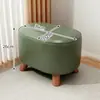 Taburete Pequeño, Taburete Pequeño para Uso Doméstico, Taburete Resistente para Niños, Silla Duradera, Taburete Bajo, Taburete de Baja Altura, Taburete para el Hogar, Madera Maciza