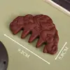 Peine Masajeador de Incienso de la Dama Huai, Peine Perfumado, Peine para el Cabello con Cuentas de Incienso Antiguas Hecho a Mano, Peine de Medicina Tradicional China con Carácter de Bendición