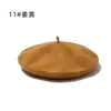 Boina de lana estilo japonés transfronteriza para mujer, otoño e invierno, vintage, versátil, moda, versión coreana, boina británica, sombrero de artista, moderno