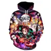 Sudaderas con Capucha para Hombre Estampado Digital Nuevo Transfronterizo Casual Holgadas de Manga Larga para Hombres y Mujeres Venta al por Mayor