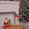 Luces Decorativas Navideñas Transfronterizas de Hierro Forjado con LEDs Nuevos, Luces de Ambiente, Luces Nocturnas de Estrella para Dormitorio, Luces de Colores