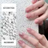 Accesorios de Uñas de Moda con Pedrería Plana de Alto Brillo y Alta Transparencia, Pedrería Checa Color AB, Decoraciones para Uñas que No se Caen al por Mayor