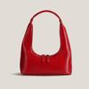 Bolso de Hombro Nuevo de Nicho Primavera/Verano 2026 Bolso de Patent Leather Estilo Dumpling Versátil Bolso Baguette Retro para Hombro para Mujer