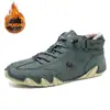 Botas Martin de Gran Tamaño Forradas de Lana para Otoño e Invierno Transfronterizas, Zapatos de Algodón Cálidos para Hombre Estilo Pulpo de Gran Tamaño, Zapatos Deportivos Casuales de Caña Alta para Hombre