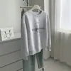 Sudadera gruesa con forro polar para mujer, para figuras petite, nuevo estilo de primavera, talla grande, versátil, casual, chaqueta de corte holgado, top de moda
