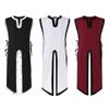 Colete Cavaleiro Medieval sem mangas Colete Halloween Renascença Retrô Masculino Cavaleiro cosplay Traje de Performance