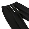 Calça de Moletom Simples Masculina para Outono e Inverno, Calça Confortável de Perna Reta Solta e Larga, Calça Esportiva Casual para Jovens, Calça de Moletom para Homens