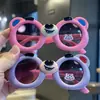 Gafas de Dibujos Animados para Niños y Niñas, Oso Fresa, Gafas de Sol Fotográficas UV para Niños, Lindas Gafas de Sol de Osito