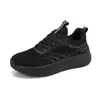Zapatillas deportivas negras para mujer Fujian Jinjiang, ligeras, de suela blanda, antideslizantes para correr, adecuadas para primavera y otoño, zapatos casuales y de viaje, fabricante