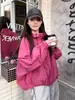 Chaqueta casual y sencilla para mujer, nuevo modelo de otoño 2026, con dobladillo de cordón, elegante y rejuvenecedora, top con capucha versátil