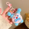 LLAVERO HECHO A MANO PARA EVENTOS CADENA MUÑECO DE PELUCHE COLGANTE DE MUÑECA BOLSA CON CORAZÓN DE NIÑA JOYERÍA COLGANTE PARA MUÑECA