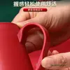Set de Vasos para Cepillo de Dientes de Boda, un Par de Vasos Rojos para Cepillo de Dientes de Pareja, Vasos de Plástico para Enjuague Bucal, Artículos de Lavado para Dote de Boda