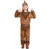 Disfraz de niño Disfraz de actuación escénica de Halloween Niños aborígenes disfraz de jefe indio masculino