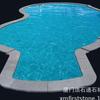 Piedra de Pavimentación Granito Gris Sésamo-Blanco al por Mayor para Villa Hotel Borde de Piscina Exterior Ladrillo Pulido a la Llama