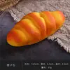Modelo de Pão para Simulação PU Pão Falso Bolo Adereços Pão Macio Brinquedo Alimentício Decorações para Armário Decoração para Fotografia