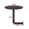 Loja de Bebidas de Chá com Leite Moderna Loja de Bolos Café Estilo Mesa Redonda Pequena de Parede Mesa de Parede Mesa de Canto