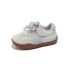 Zapatillas de Entrenamiento Color Block de Moda para Niñas Estilo Alemán 2026 Otoño Nuevas Zapatillas para Caminar de Bebé Tenis de Malla Transpirables para Niños