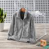 Chaqueta polar al por mayor de fábrica para hombre, chaqueta polar de coral para mujer, para exteriores, cálida, para otoño e invierno, gruesa, de doble cara, forro de chaqueta polar