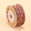 Fabricante de cordones de algodón retorcidos a mano estilo Xizang, cordones para manualidades DIY hechos a mano para pulseras, collares y joyería, cordones para ensartar cuentas