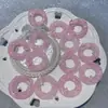 [Serie Rosa Fuego] Joyería Hecha a Mano Luminosa de Luciérnaga DIY - Flor de Resina
