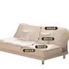 Sofá para Sala de Estar, Aluguel de Apartamento, Quarto, Apartamento Pequeno, Sofá-Cama para Sala de Estar, Dobrável de Uso Duplo, Novo Modelo 2025