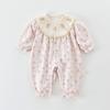Macacão de Bebê Primavera e Outono 2026 Novo Estilo Super Fofo Roupa de Primavera para Bebês Macacão Estiloso Roupa de Engatinhar Roupa para Exterior