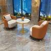 Sofá de oficina de lujo ligero comercial, sofá para área de recepción de vestíbulo de hotel, diseño simple para oficinas de ventas, sofá para salas de reuniones de negocios
