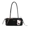 Bolsa de Ombro Simples Retrô Coreana para Mulheres 2025 Nova Moda Outono e Inverno Bolsa de Mão Elegante para o Dia a Dia Bolsa de Ombro