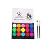 Pigmentos de Pintura Corporal Solubles en Agua de 15 Colores Seleccionados Cuidadosamente para Fiestas al Aire Libre, Pigmentos para Pintar la Cara de Halloween, Pintura Facial