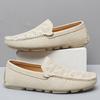 Novos Sapatos Masculinos da Moda Outono e Verão, Atacado de Tamanhos Grandes, Mocassins Slip-On, Slip-Ons Estilo Britânico e Coreano