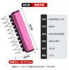 Pinza de Ropa de Velcro Portátil Amazon Pinza de Ropa Plegable para Viaje Perchero de Tela Plegable para Baño