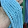 Novos fabricantes fornecem diretamente contas naturais de Jade Sintético 6*8mm Maçã contas redondas contas soltas acessórios para pulseira colar DIY