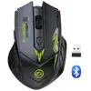 Mouse Sem Fio Cross-Border New Mecha Recarregável Silencioso Bluetooth Dual-Mode para Jogos E-Sports
