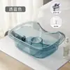 Bacia para Mergulhar a Cabeça para Acamados, Mergulho da Cabeça, Bomba d'Água para Terapia da Cabeça para Idosos, Mulheres Grávidas e Pós-parto, Bacia para Lavar Cabelo deitado, Grande Capacidade Doméstica