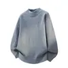 Comercio Exterior 2026 Invierno Nuevo Suéter de Punto Holgado de Cuello Medio Alto para Hombre Moda Juvenil Casual Capa Base