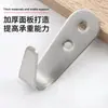 Ganchos de Ropa de Acero Inoxidable para Vestuario, Puerta de Partición de Baño, Ganchos de Pared para Baño, Venta al por Mayor