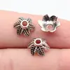 10X10X5Mm 0,47g Multicolor Mais Vendidos Materiais DIY Direto do Fabricante Tampas de Contas Folha Pingentes Base Flor