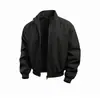 NASA SOBRE Chaqueta de vuelo estilo americano con cuello alto para hombre, nuevo modelo 2026, chaqueta corta de béisbol casual holgada