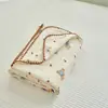 Manta de Gasa Arrugada de Algodón Puro, Colcha de Verano Infantil de Algodón con Dibujos Animados, Manta para Siesta en la Oficina, Manta de Cama para Aire Acondicionado