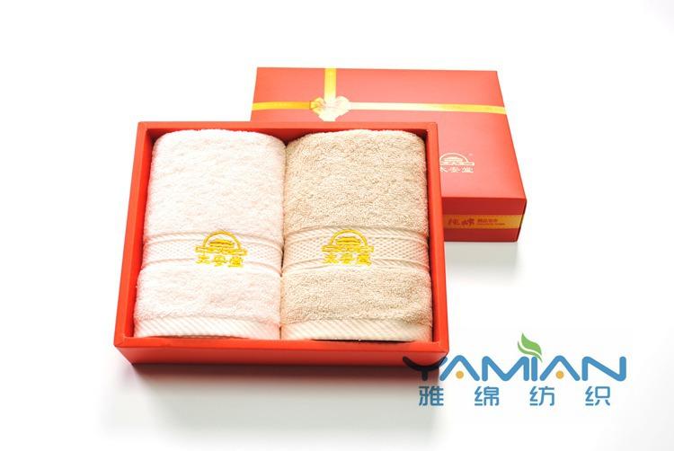 纯棉毛巾礼盒套 logo