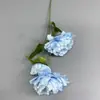 Flores de Peonía Artificiales Transfronterizas, Accesorios de Alta Calidad, Flores Falsas para Paredes de Fondo de Centro Comercial, Flores Falsas para Bodas, Flores de Seda, Flores para Pasillo