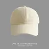 Gorra de Béisbol de Color Sólido Personalizada para Niños Estilo Coreano Casual Bordado con Letras Equipo Escolar Construcción de Equipo Gorra de Pico de Pato para Niños y Niñas